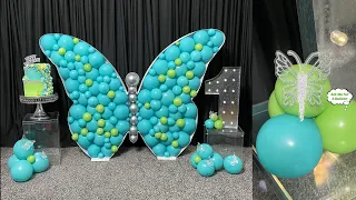 Balloon Butterfly Nikoloon Frame Tutorial