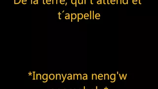 "l'histoire de la vie" paroles Le Roi Lion