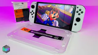 Nintendo Oled Switch screen protector by Spigen