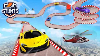 ЭТА ИГРА ПАРОДИЯ ГТА ОНЛАЙН СКИЛЛ ТЕСТ! | Car Stunt Races: Mega Ramps