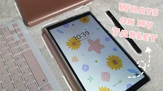 What's on my Samsung tab a7 lite🌸 || Samsung Tab (Android Edition)