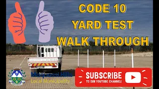 Code 10 yard walk through/ YARD TEST/ YARD LAYOUT