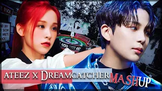 (ENG SUB) BEcause x Deja Vu Mashup - ATEEZ & Dreamcatcher (에이티즈 & 드림캐쳐) (4K)