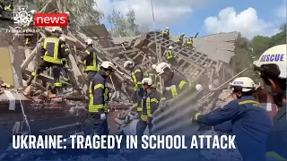 Ukraine War: Russian drone strikes school killing several people