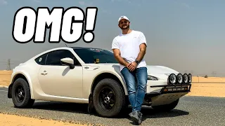 My Friend BUILT a $20,000 Toyota GT86 SAFARI !! *INSANE PROJECT*