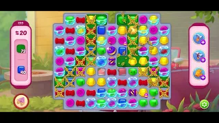 Homescapes level 199 NO BOOSTER | Homescape Hard level | puzzle game | Game Idea zone | puzzle idea