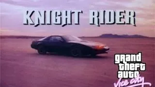 GTA Vice City K.I.T.T. Mini Mod - Knight Rider