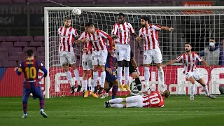 Lionel Messi Goal vs Athletic Bilbao 2020/21 HD