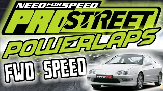 (OUTDATED!) FASTEST FWD Cars On Speed Races! ★ Need For Speed: Pro Street (RPM changed to 10.000)