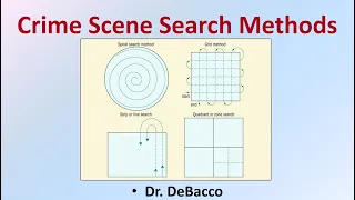 Crime Scene Search Methods