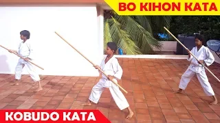 BO KIHON KATA | KATA PERFORMANCE BY KIDS | KOBUDO KATA