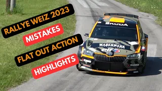 Rallye Weiz 2023 | Highlights | Flat Out Action | Mistakes