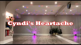 Cyndi's Heartache line dance (Dance & Teach)