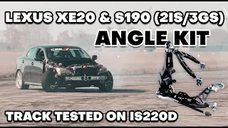 Lexus XE20 and S190 (2IS/3GS) Angle Kit from FAT Drift Performance | CBS Racing
