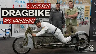 Dragbike des Wahnsinns (Teil 4) | 6 NSU Quickly Motoren in Reihe