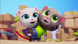 New episod Talking Tom Hero Dash - Discover all the heroes - - Full walkthrough - BOSSES -cartoon