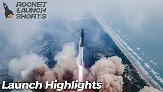 SpaceX Starship Super Heavy Prototype Third Flight Test (Launch Highlights)