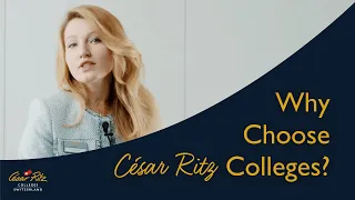 Why choose César Ritz Colleges? Interview with Master student Irina Cheshko