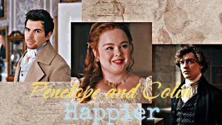 • happier | Penelope & Colin AU | Polin