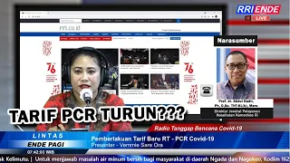 Tarif PCR Turun?? Pemberlakuan Tarif Baru RT - PCR Covid-19