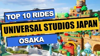 Top 10 BEST Rides at Universal Studios Japan (2023) | Osaka, Japan