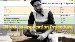 Frankfurt University Courses, Requirement and Deadline
