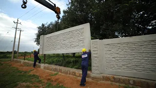 Precast compound walls