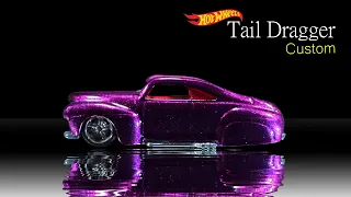 Painting Hot Wheels Cars - Purple Candy - Taildragger Hot Rod