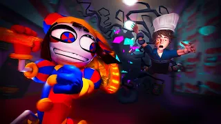 DAILY LIFE of GREGORY & POMNI - Digital Circus x FNAF Animation