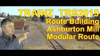 TRAINZ 2019 Ashburton Mill Module Update Part 1