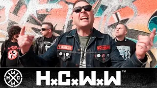 NO RESTRAINTS - BACK AGAINST THE WALL FT. MIKE CRUCIFIED - HARDCORE WORLDWIDE (OFFICIAL HD VERSION)