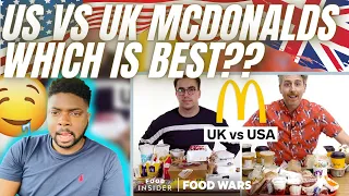 🇬🇧 BRIT Rugby Fan Reacts US vs UK MCDONALDS! The Portion Sizes Are UNFAIR!