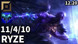 Ryze Top vs Gangplank - Ranked Master - Patch KR 12.20