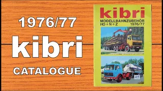 kibri 1976/77 CATALOGUE (4K)