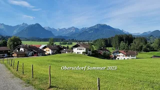 Urlaub Oberstdorf Sommer 2023|4K