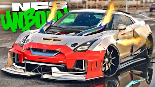 GANHEI UM GTR R35 NO NEED FOR SPEED UNBOUND! (MEU PRIMEIRO CARRO CLASSE S+) PENÚLTIMA ELIMINATÓRIA!