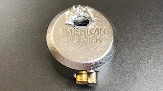 [579] American Lock Series 2000 Puck Lock MELTED Open!