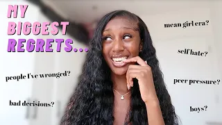 MY BIGGEST REGRETS FROM MY TEENAGE YEARS | Chit-Chat GRWM ft Wiggins Hair