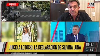 ✋ EXCLUSIVO: la declaración de Silvina Luna durante el juicio sobre Aníbal Lotocki