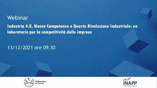 Industria 4,0, Nuove Competenze e Quarta Rivoluzione industriale: ...