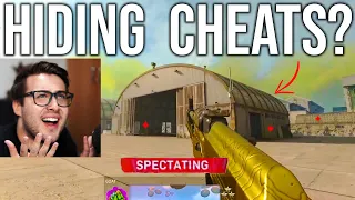 Warzone Cheater tries to HIDE his Cheats!