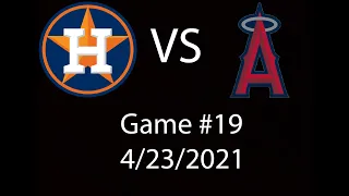 Astros VS Angels  Condensed Game Highlights 4/23/21