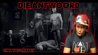 DIE ANTWOORD - FINK YOU FREEKY (REACTION!!!)