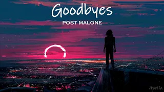 post malone - goodbyes (slowed + reverb) lyrics