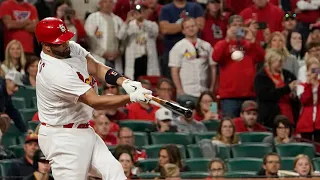 HOME RUN No. 701! Albert Pujols sends ball into Big Mac Land in last home stand of career