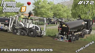 Spreading SLURRY w/MrsTheCamPeR | Animals on Felsbrunn Seasons | Farming Simulator 19 | Episode 172