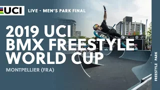 Men’s Park Final, 2019 UCI BMX Freestyle World Cup – Montpellier (FRA)