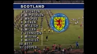 1989/90 - Scotland v Norway (1990 WC Qualifier - 15.11.89)