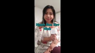 Npam Rau Kev Hlub - By: Trisha Vang - Cover