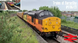 Trains at Barnetby (04/06/21)